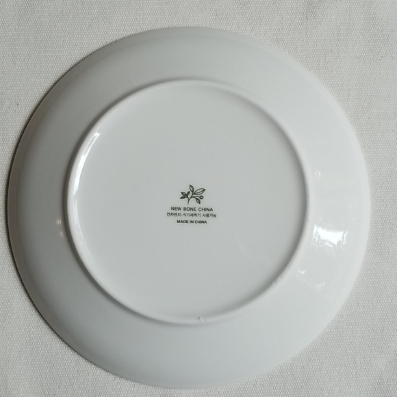 Pink Floral Plate - Picture 2 of 5